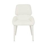 Nixon Dining Chair Snow Boucle