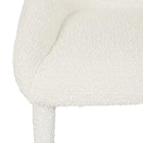 Nixon Dining Chair Snow Boucle