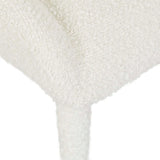 Nixon Dining Chair Snow Boucle