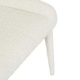 Nixon Dining Chair Snow Boucle