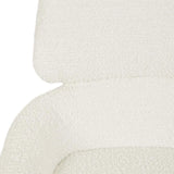 Nixon Dining Chair Snow Boucle