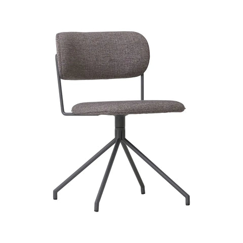 Piccolo Spider Leg Office Chair Carbon Tweed