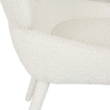 Nixon Dining Chair Snow Boucle