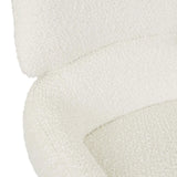 Nixon Dining Chair Snow Boucle
