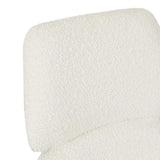Nixon Dining Chair Snow Boucle