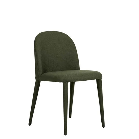 lane dining chair military green