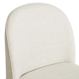 lane dining chair natural tweed white