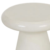 Seville Podium Side Table White