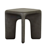 petra arch side table charcoal