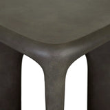 petra arch side table charcoal