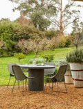 Petra Round Dining Table Ivory