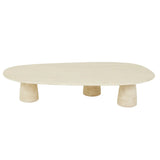 Puddle Coffee Table Natural Travertine
