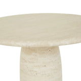 Puddle Side Table Natural Travertine