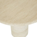 Puddle Side Table Natural Travertine