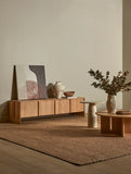 Puddle Side Table Natural Travertine