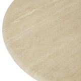 Puddle Side Table Natural Travertine