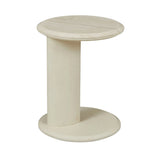 Rudy Marble Side Table Natural Travertine