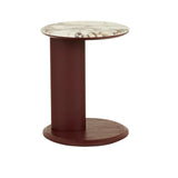 Rudy Marble Side Table Matt Ocean/Shiraz
