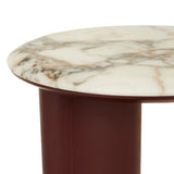 Rudy Marble Side Table Matt Ocean/Shiraz
