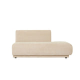 Juno Pebble Right Chaise Soft Wheat