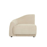 Juno Pebble Left Arm Sofa Soft Wheat