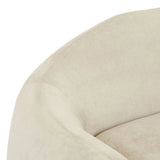 Juno Pebble Left Arm Three Seat Sofa Soft Wheat