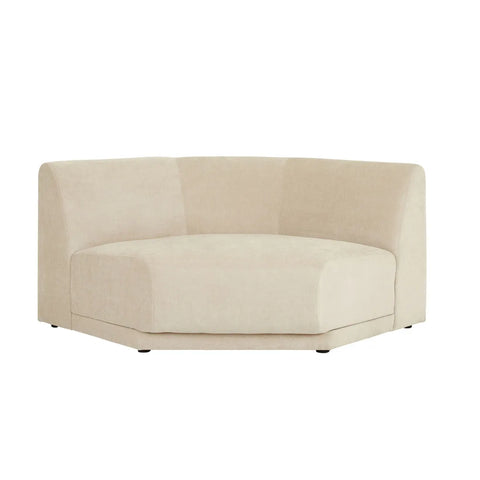 Juno Pebble Corner Sofa Soft Wheat