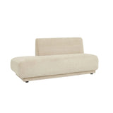 Juno Pebble Left Chaise Soft Wheat