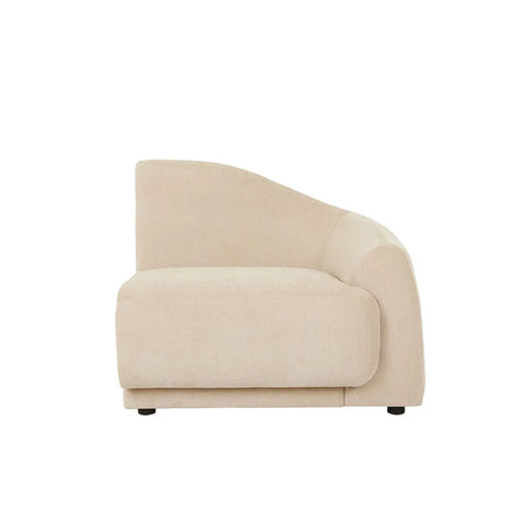 Juno Pebble Right Arm Sofa Soft Wheat