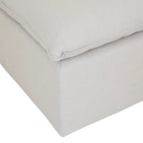 Madrid Retreat Ottoman Cloud Linen