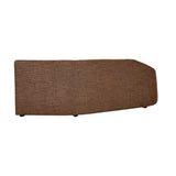 Juno Pebble Left Arm Three Seat Sofa Tawny