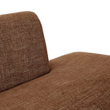 Juno Pebble Right Chaise Tawny