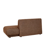 Juno Pebble Right Chaise Tawny