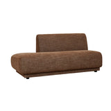 Juno Pebble Left Chaise Tawny