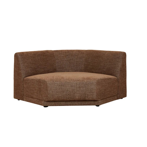 Juno Pebble Corner Sofa Tawny