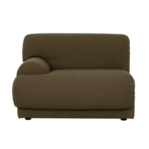 Juno Sierra Left Arm Sofa Deep Olive