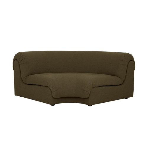Juno Sierra Corner Sofa Deep Olive