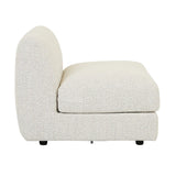 Madrid Curve Centre Sofa Grey Speckle
