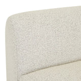 Madrid Curve Centre Sofa Grey Speckle