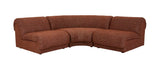 Juno Sierra Right Arm Sofa Rosewood