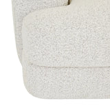 Madrid Curve Left Arm Sofa Grey Speckle