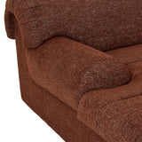 Juno Sierra Left Chaise Sofa Rosewood