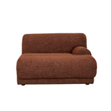 Juno Sierra Right Chaise Sofa Rosewood