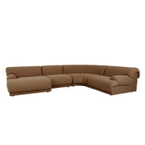 Juno Sierra Right Chaise Sofa Teddy