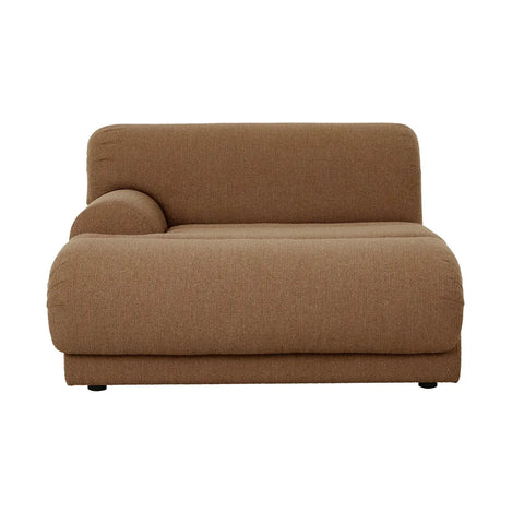 Juno Sierra Left Chaise Sofa Teddy