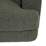 Madrid Curve Right Arm Sofa Green Boucle