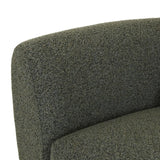 Madrid Curve Corner Sofa Green Boucle