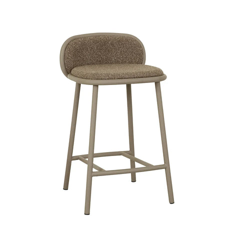 Pebble Barstool Shiitake