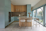 Pebble Barstool Frosted Beige