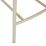 Pebble Barstool Frosted Beige